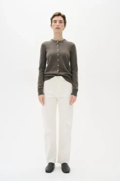 LukkaIW Cardigan, Brown Melange, XS/S