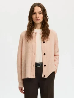 Lulu Cardigan, Pale Dogwood, L