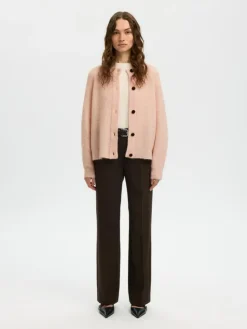 Lulu Cardigan, Pale Dogwood, L