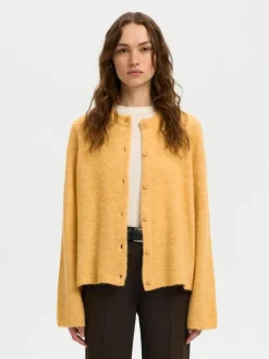 Lulu New Cardigan, Ochre, L