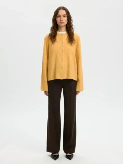 Lulu New Cardigan, Ochre, L
