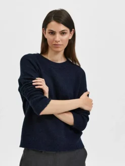 Lulu Striktrøje, Dark Sapphire, XS