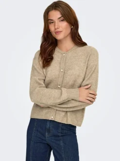 Lumi Cardigan, Silver Mink, XL