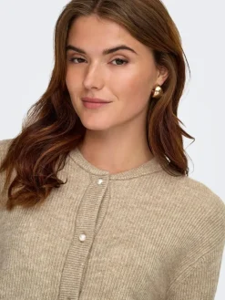 Lumi Cardigan, Silver Mink, XL