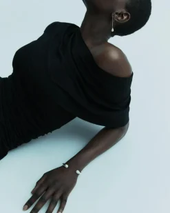 Lumora Bangle, Silver