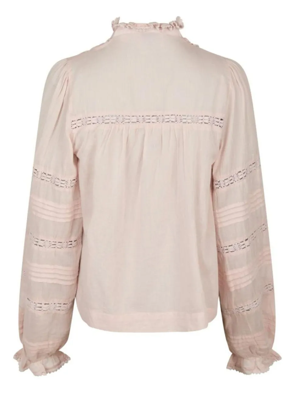 Lyla S Voile Bluse, Dusty Rose, 36