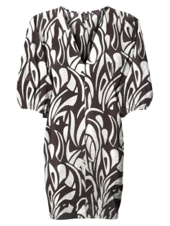 Lyum Kjole, Sort/Hvid, S