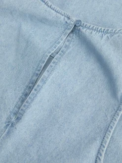 Macy Denim Kjole, Light Blue Denim, XL