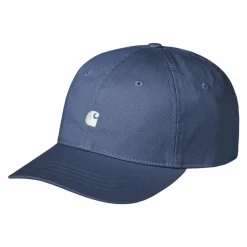 Madison Logo Cap, Blue Iris/White, One size