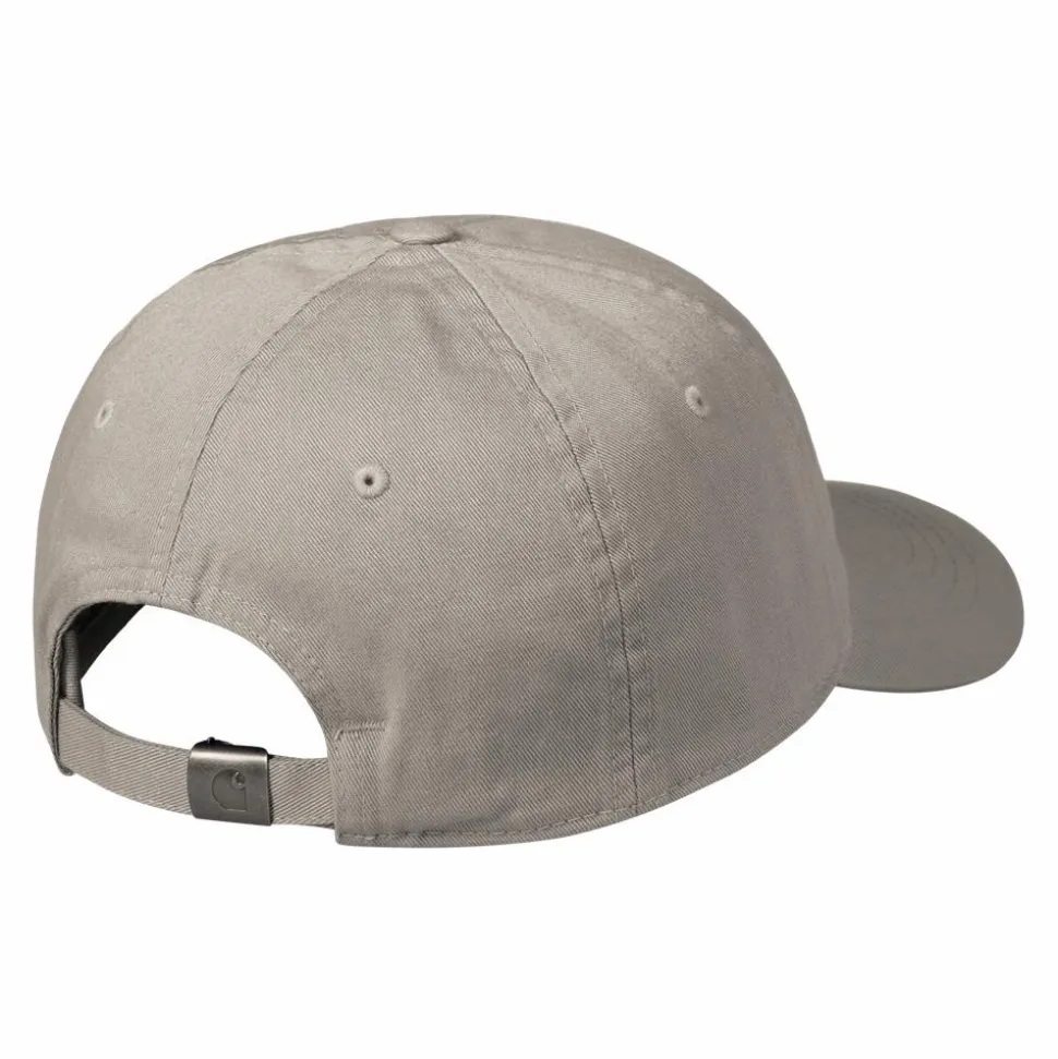 Madison Logo Cap, Fleur De Sel/Black, One size