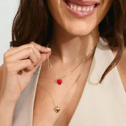 Maeve 2-pak Halskæde, Gold Plated, 36/42+9 cm