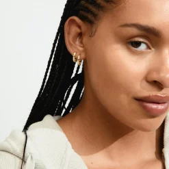 Maeve Øreringe, Gold Plated