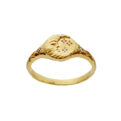 Magdalena Ring, Gold Plated, 57