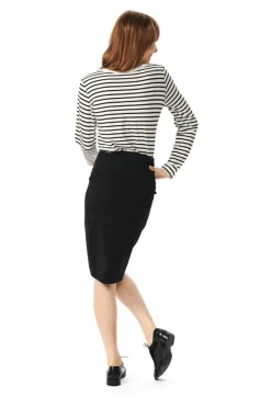 Magic Stretch Nederdel, Black, XL