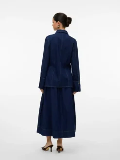 Maiken Nederdel, Dark Blue Denim, L