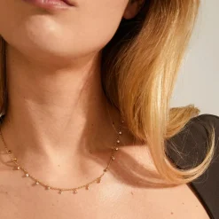 Maja Halskæde, Guld, 38+9 cm