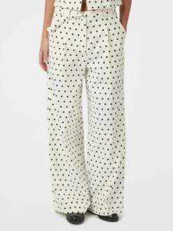 Malba Dot Bukser, White, 42