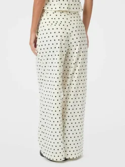 Malba Dot Bukser, White, 42