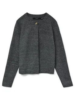 Marina Cardigan, Dark Grey Melange, L