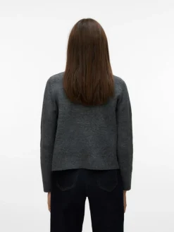 Marina Cardigan, Dark Grey Melange, L