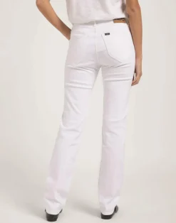 Marion Straight Jeans, Bright White, W29/L31