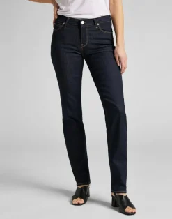Marion Straight Jeans, Rinse, W33/L31