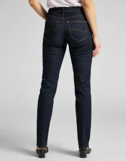 Marion Straight Jeans, Rinse, W33/L31