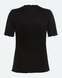 Markhild Kortærmet T-shirt, Black, S