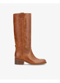 Martina Long Støvler, Cognac, 37