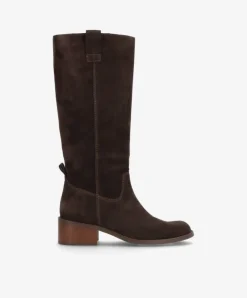 Martina Long Støvler, Noir Cacao, 39