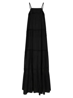 Martina S Voile Kjole, Black, 36
