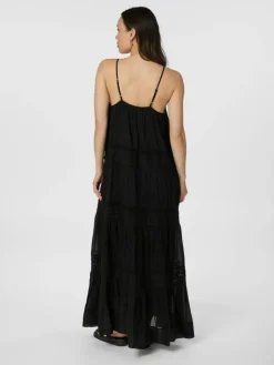 Martina S Voile Kjole, Black, 36