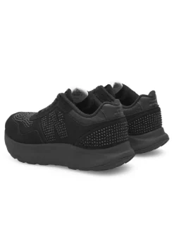 Mathilde Crystal Sneakers, Black, 38