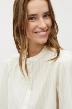 Mathily-M Skjorte, Maliva Placid Blue Stripe, L