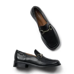 Maui Buckle Loafers, Black, 41