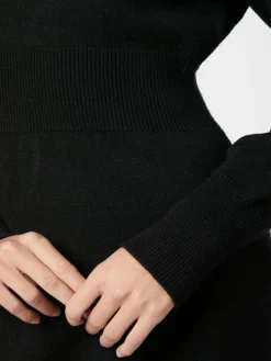 Melia Knit Kjole, Black, 34