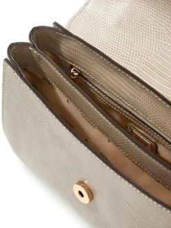 Melinda Top Handle håndtaske, Light Taupe
