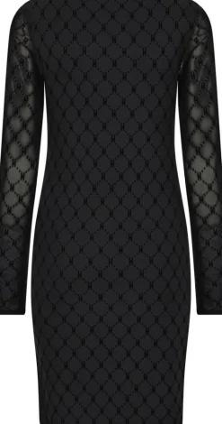 Mesh Kjole, Black, XS