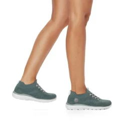Mesh Sneakers, Mint, 40