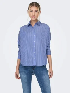 Mew Grace Skjorte, Moonlight Blue, M