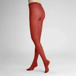 Micro 50 Strømpebukser, Sunset Red, 44-46