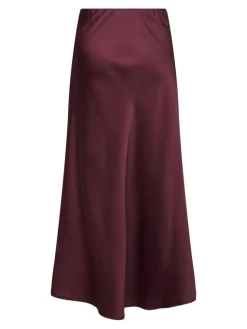 Mika Satin Nederdel, Decadent Chocolate, XL