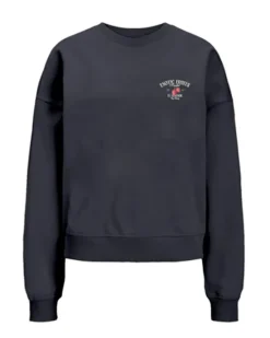 Mila Crew Sweatshirt, Dark Shadow, S