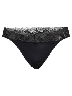 Miley Lace Thong 2-pak Trusser, Black, L