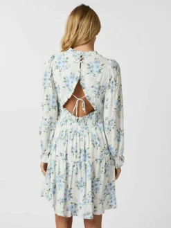 Miller Floral Dream Kjole, Light Blue, 36