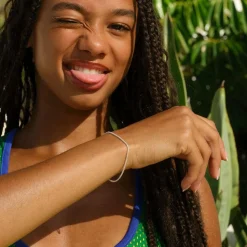 Million Dots Armbånd, Silver, 16-17 cm