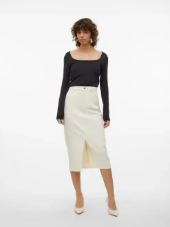 Million Square Bluse, Black, M