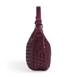 Mini Muse Skuldertaske, Burgundy