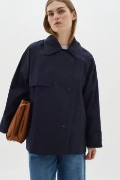 MinonaIW Jakke, Marine Blue, 44