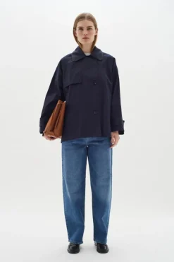 MinonaIW Jakke, Marine Blue, 44